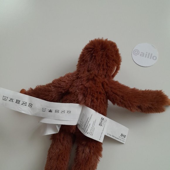 IKEA DJUNGELSKOG Soft toy, monkey - Picture 10 of 16